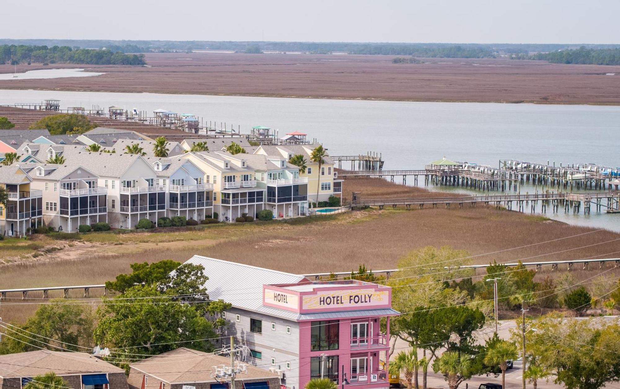 Hotel Folly With Marsh And Sunset Views Folly Beach Zewnętrze zdjęcie